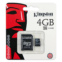 Карта пам'яті 4Gb KINGSTON microSD, class 10