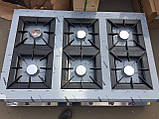 Görkem.Плита газова настільна 6-конфоркова Görkem PSO 60 (конфорки 400х400 мм), фото 2
