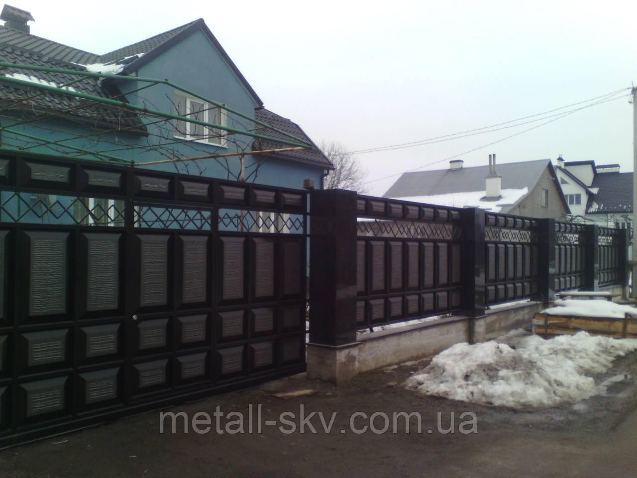 Комір філенчастий "Жатка" двоколірні, фото 1