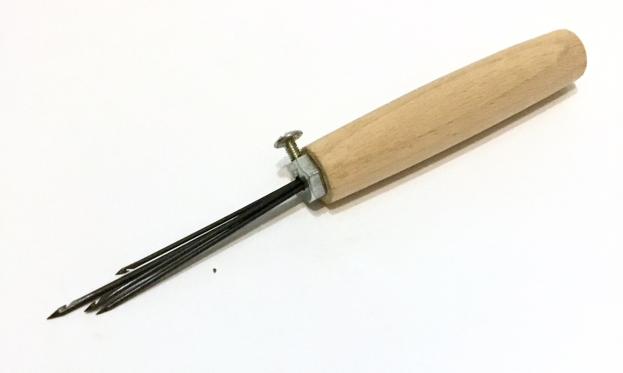 Набір гачків (шило) для прошивання взуття, комплект шило — 4 шт.