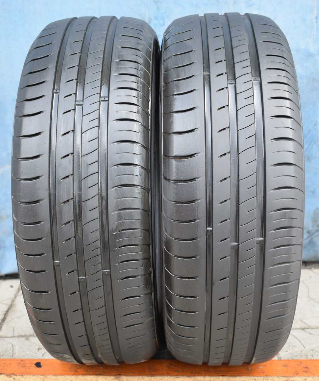 Шины б/у 205/65 R16 Kumho Ecowing ES01, ЛЕТО, 6 мм, 2017 г., комплект ...