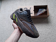 Чоловічі кросівки Adidas Yeezy Boost 700 Mauve Brown/Black/Grey коричневий з чорним, фото 3