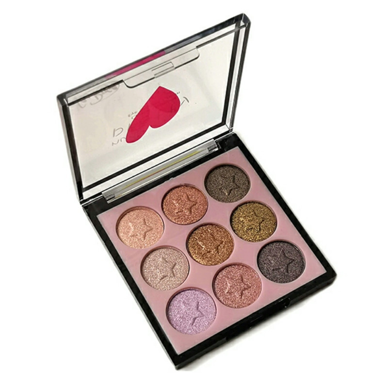 Тіні для повік La Rosa 9-ти кольорові Nude Pretty (LE 509-2)