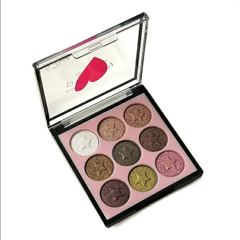 Тіні для повік La Rosa 9-ти кольорові Nude Pretty (LE 509-3)