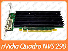 Відеокарта nVidia Quadro NVS 290 256Mb PCI-Ex DDR2 64bit (DMS-59)