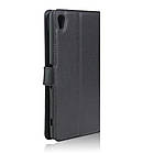 Чохол-книжка Litchie Wallet для Sony Xperia XA Ultra / C6 Ultra F3212 Чорний, фото 4