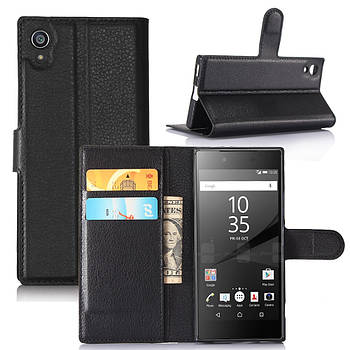 Чохол-книжка Litchie Wallet для Sony Xperia XA1 G3112 G3121 Чорний