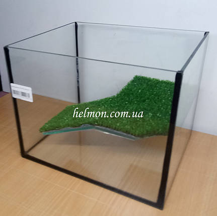 Акваріум для черепахи з містком 25*20*20, 10 л, фото 2