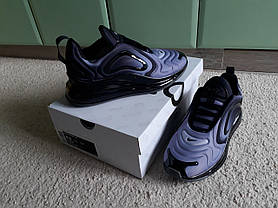 Чоловічі кросівки Nike Air Max 720 Black Purple фіолетовий із чорним, фото 5