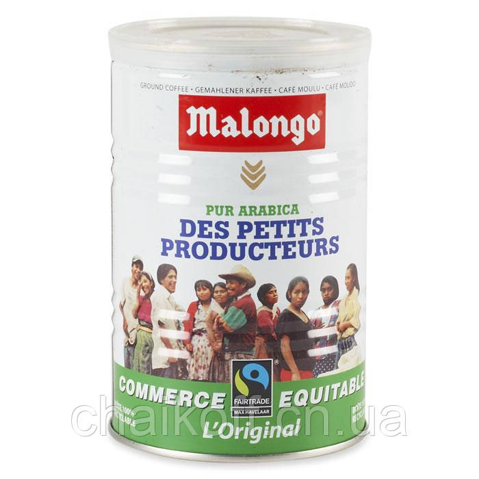 Кава мелена Malongo Des Petits Producteurs 250 г ж/б (Франція)
