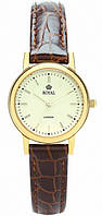 Жіночий класичний наручний годинник Royal London 20003-03  кварцовий із шкіряним ремінцем
