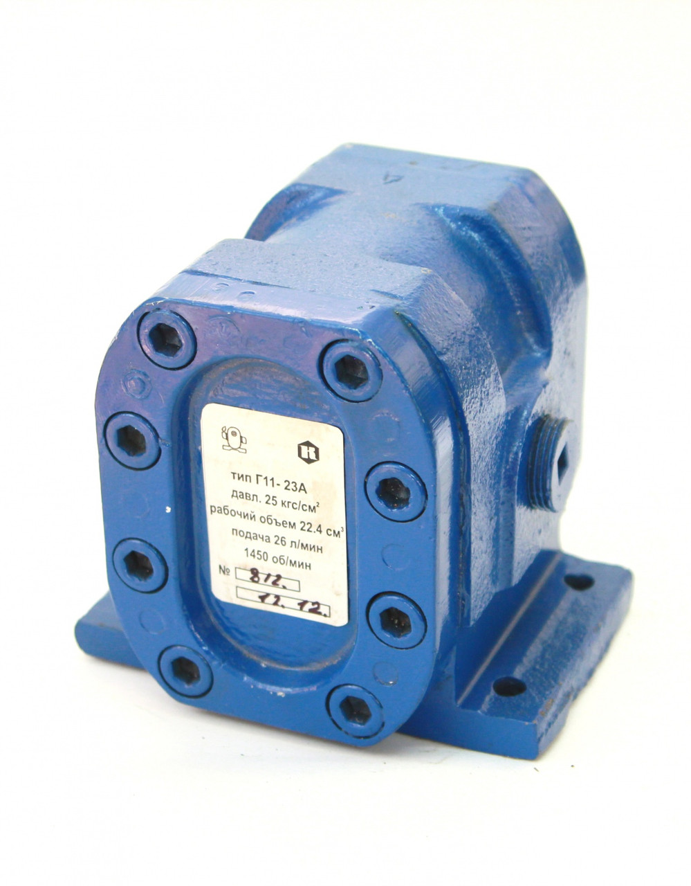 Насос шестеренний Г11-24, фото 1