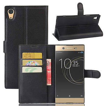 Чохол-книжка Litchie Wallet для Sony Xperia XA1 Ultra G3212 Чорний