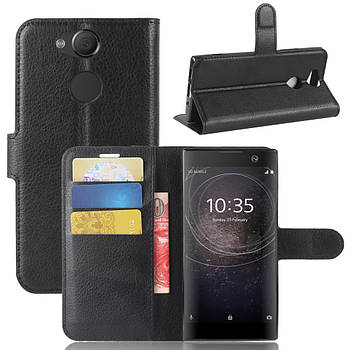 Чохол-книжка Litchie Wallet для Sony Xperia XA2 H4113 / H4133 Чорний