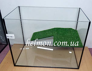 Акваріум для черепахи з містком 40*25*30, 30 л, фото 1