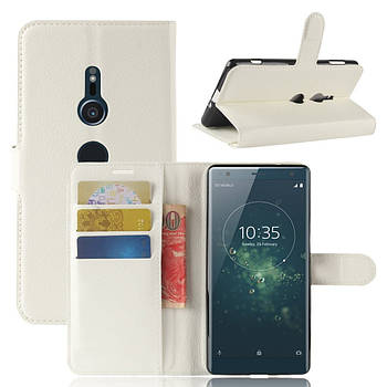 Чохол-книжка Litchie Wallet для Sony Xperia XZ2 H8266 / H8216 Білий