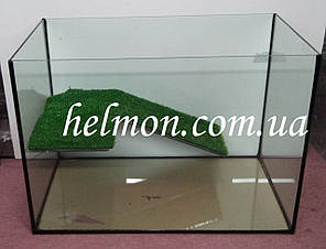 Акваріум для черепахи з містком 50*30*40, 60 л, фото 1