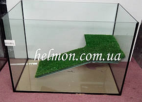 Акваріум для черепахи з містком 50*30*40, 60 л, фото 4