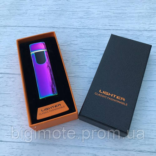 Електроімпульсна запальничка USB Lighter 752 у подарунковому пакованні