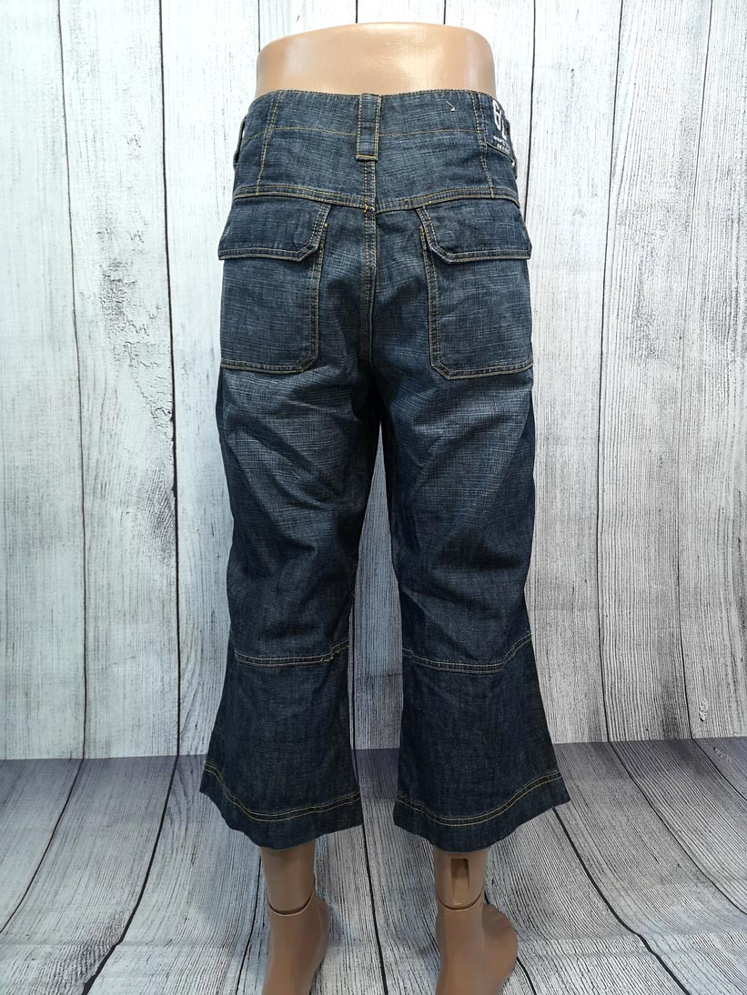 Бриджи джинсовые Tom Tailor, стильные, Отл сост! Разм W34 - фото 3 - id-p934636852