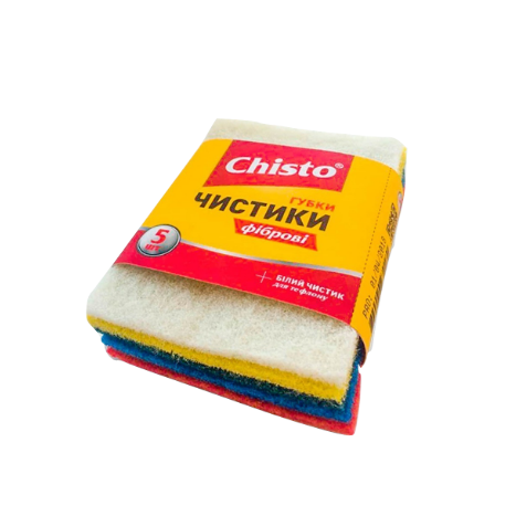 Чистики фіброві «Chisto», 5 шт.