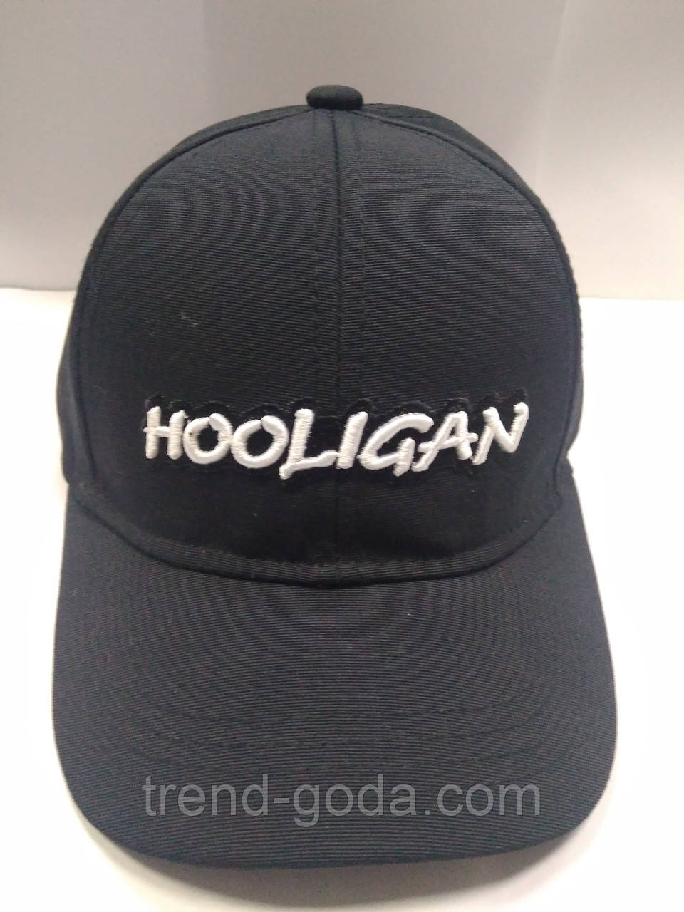 Кепка унісекс чорна HOOLIGAN