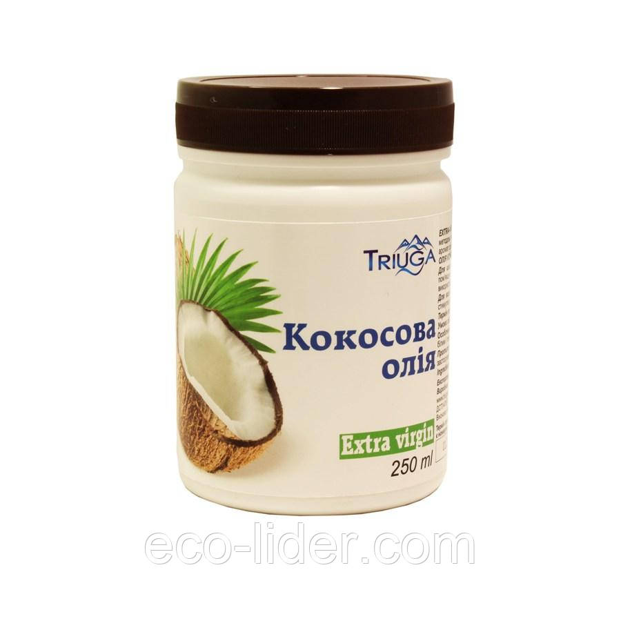 Кокосовое масло Extra Virgin, Triuga 250 мл, фото 1