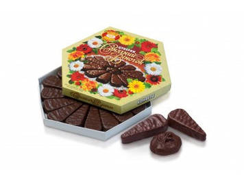 Цукерки шоколадні фасовані Сонячна віночка 500 г. (ХКФ) 6 коробок у ящику