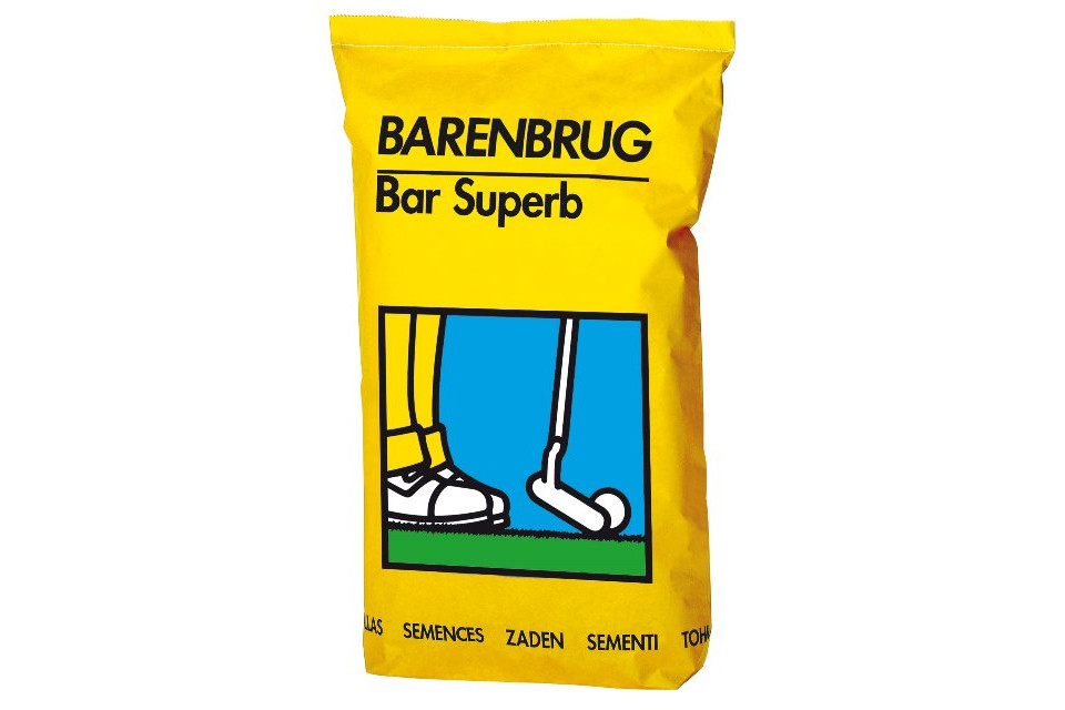 Газонна трава для гринів Barenbrug Bar Superb 15 кг