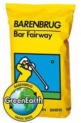 Насіння газонної трави щільне та тонколисте Barenbrug Bar Tee/Fairway 15 кг