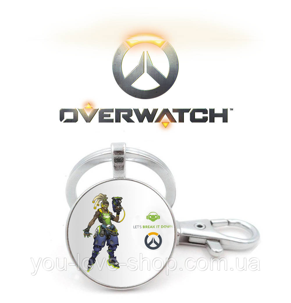 Брелок Overwatch з ігровим персонажем Лусіо