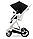 Дитяча універсальна коляска 2в1 Ibebe i-stop IS2 black ( АйБебе ай-стоп), фото 4