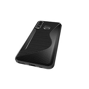 Силіконовий чохол Duotone для Huawei P30 Lite чорний