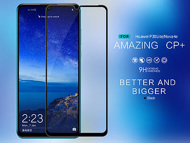 Скло Nillkin Anti-Explosion Glass для Huawei Nova 4e чорне