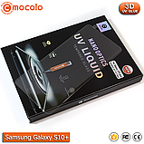 Захисне скло Mocolo Samsung Galaxy S10+ Nano Optics UV Liquid Tempered Glass 3D (Clear), фото 2