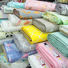 Сатин 160 см, принт. 100% бавовна