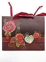 Пакет 24,5*19,5*9,5 картонний HD-M021