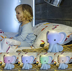 Дитячий нічник MyBaby Elephant від HoMedics, фото 3