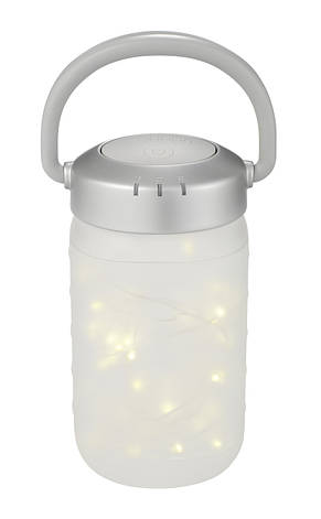 Дитячий нічник MyBaby Банка зі світлячками від HoMedics, фото 1