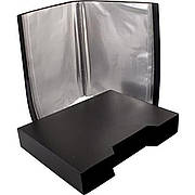 Жорстка Папка 100 файлів А4 В ЧОХЛІ!, чорний BM.3633-01