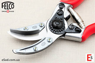 Садовий секатор FELCO 100 - Фелко 100 з притримувачем класичний для квітів, фото 5