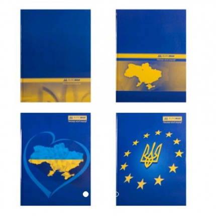 Канцелярська книга А4 BUROMAX 2404 тв. обкл. 192арк. клітинка оф. (1/4), фото 1
