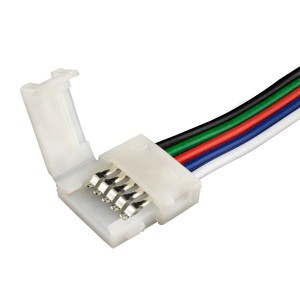 Конектор для світлодіодних стрічок OEM No21 10 mm RGB+W joint wire (провід-затискач)