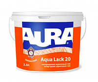 Aura Aqua Lack 20 2,5 л лак акриловый водоразбавимый интерьерный арт.4820166521715