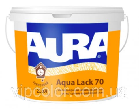 Aura Aqua Lack 70 2,5 л глянцевий лак для інтер'єру арт.4820166521227