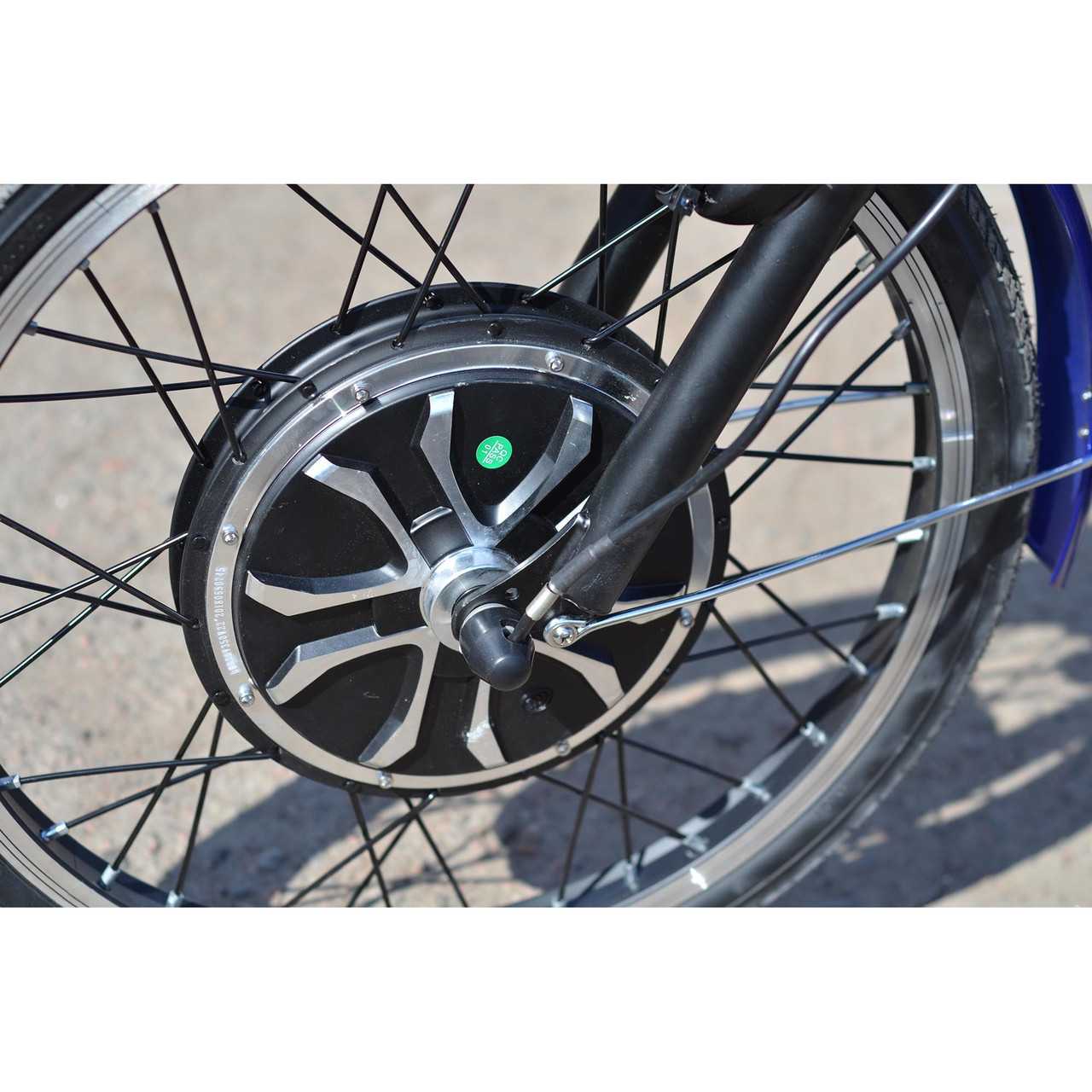 Электровелосипед (трицикл) Skybike 3-Cycle синий - фото 7 - id-p935003053