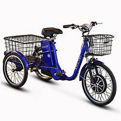 Електровелосипед (трицикл) Skybike 3-Cycle синій