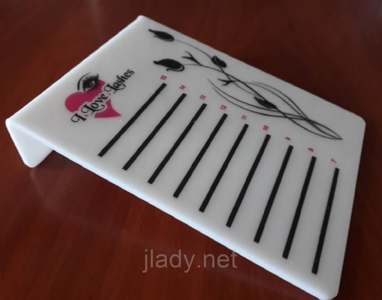 Планшет-горка для вій (11х15 см)