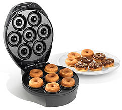 Апарат для приготування фігурних пончиків KC1103 на 600 Вт 7 пончиків компактний якісний прилад