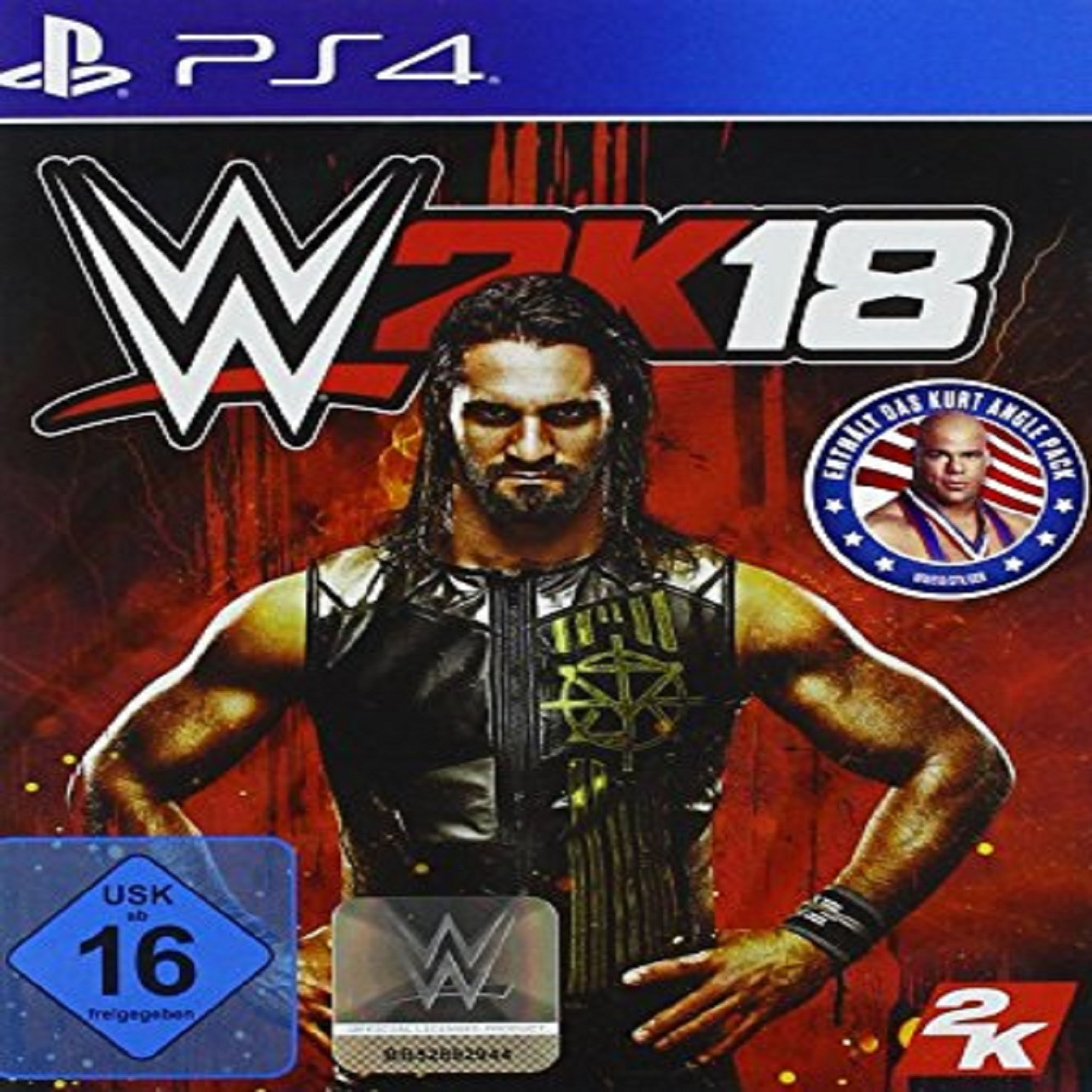WWE 2K18 (англійська версія) PS4 (Б/В)